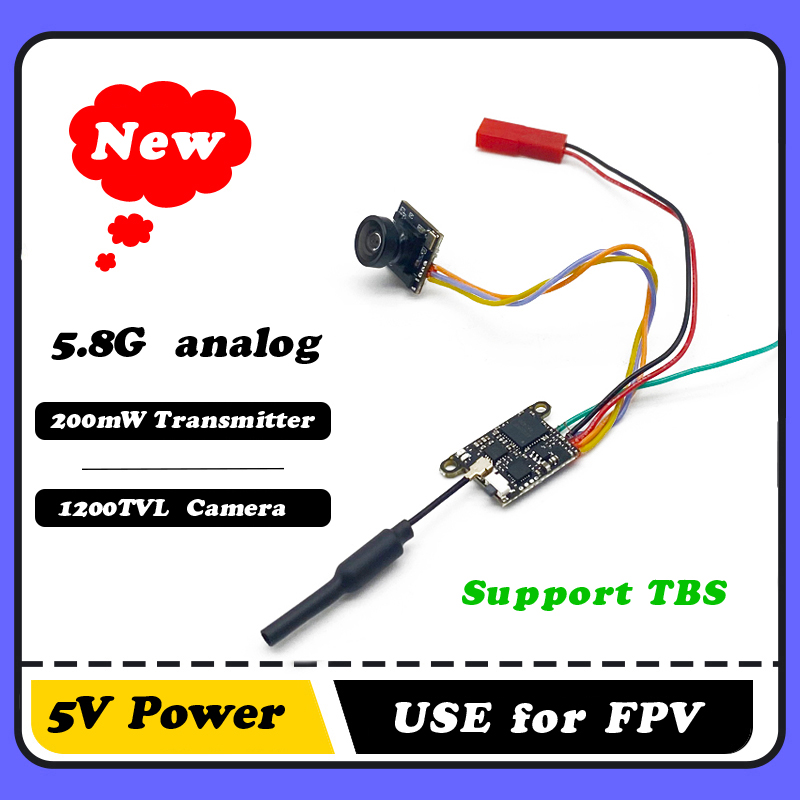 Fpv Drone Vtx - SLONWAKE 5,8G 1200TVL FPV Kamera VTX