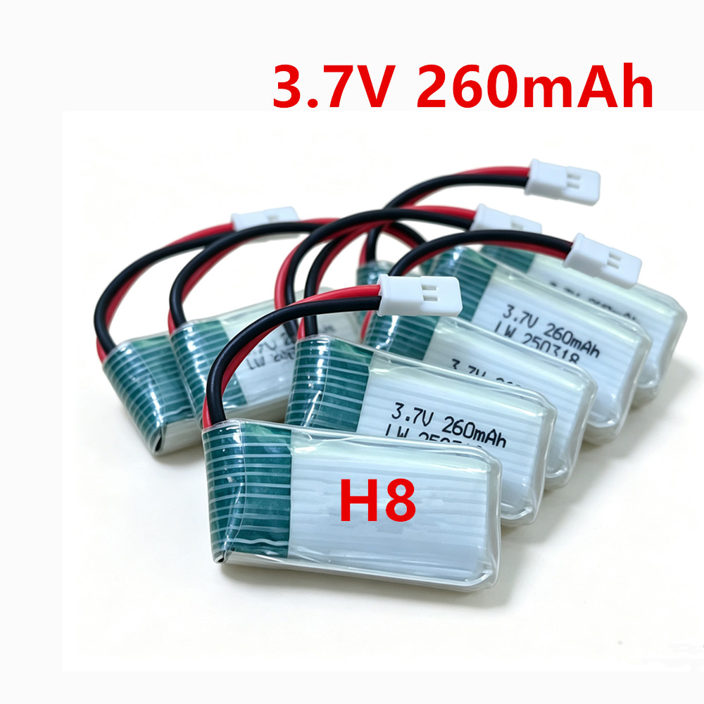 3,7 V 260 mAh Lipo-Akku mit La – Eachine Drone E010 Bewertung und Preis